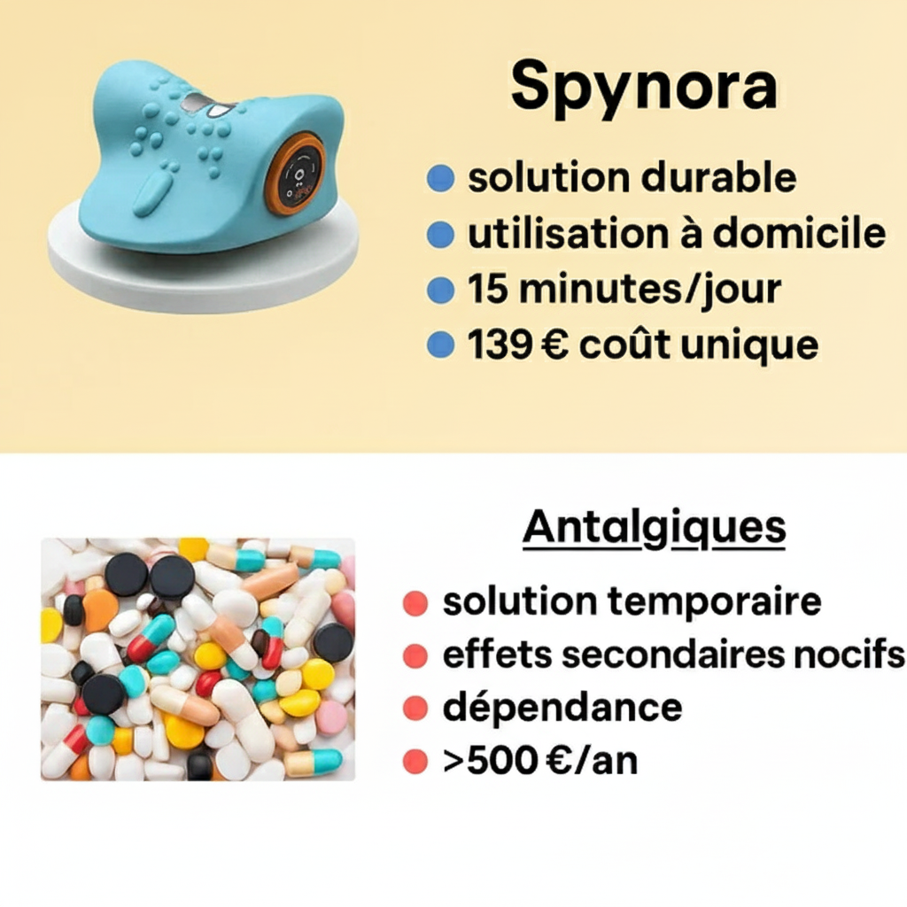 SPYNORA- Masseur cervicale électrique